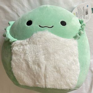 NEW "Abe" The Bearded Dragon, Squishmallow Official Kellytoy Soft Squishy 12”